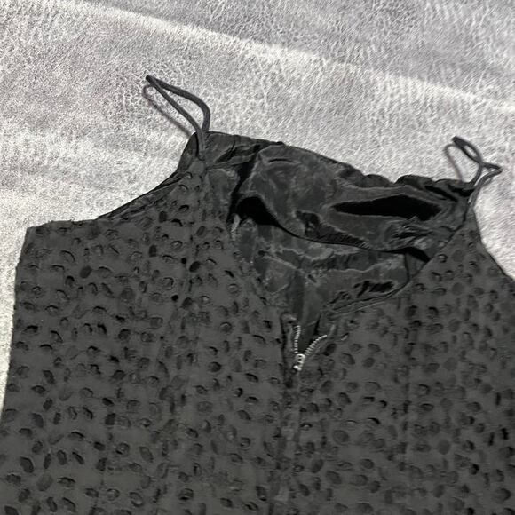 Eyelet body con mini dress - Picture 7 of 7